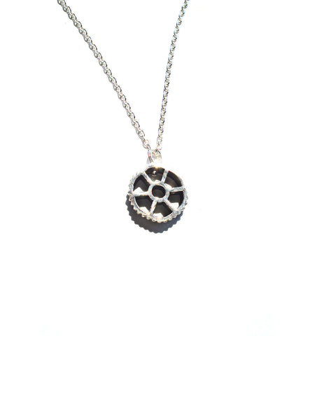 Sterling Silver Ruote Pendant
