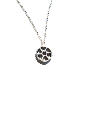 Sterling Silver Ruote Pendant