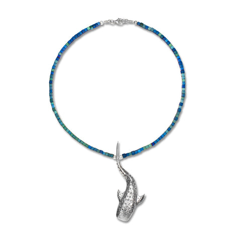Sterling Silver Whale Shark Necklace