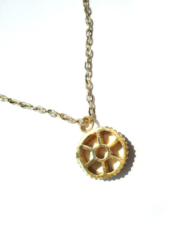 18K Gold Plated Ruote Pendant